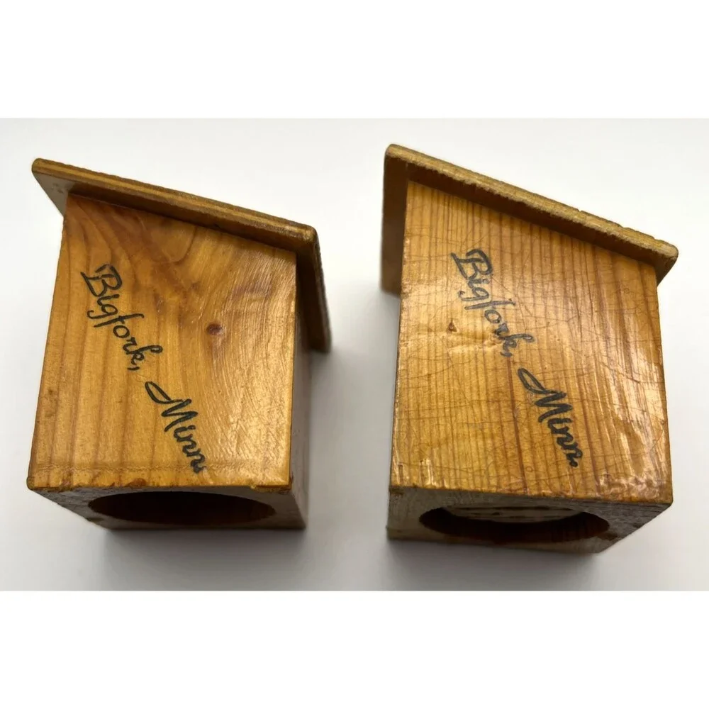 Ma and Pa Outhouse Salt/Pepper Shaker AND Covered Wagons 1949 Shakers